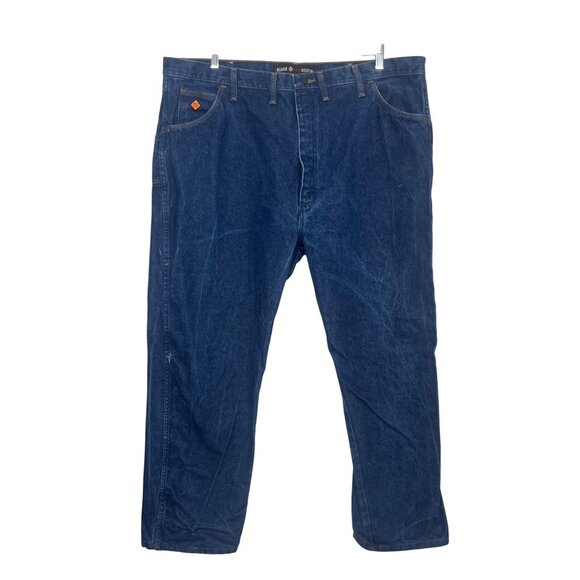 Wrangler Flame Resistant Relaxed Fit Jeans FR Mens 44  x 32 HRC2 Workwear - Picture 1 of 8